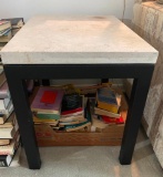 Marble Topped Side Table