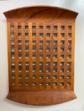 Large Wooden Trivet/Tray