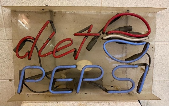 "Diet Pepsi" Neon Sign