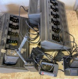 Lot of Motorola 2-way Radios and Charging Stations