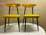 Two Retro Side Chairs