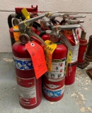 Lot of Fire Extinguishers