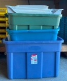 Misc. Plastic Tubs with Lids
