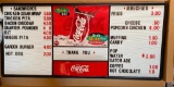 4ft Coca-Cola Menu Board