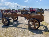 Vintage Steel Pipe Cart