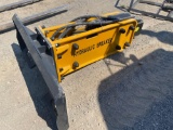 NEW Wolverine Co Hydraulic Skidloader Breaker Attachment #ZW-750