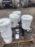 (15) 5 gal buckets of (7) Ultra Force Safety Solvent @ (8) Terazzo Shield Multi Sealer