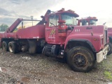 1985 Mack RD600 Cab and Chassis-NO BODY