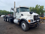 2007 Mack Granite CV713 Triple Axle Rolloff Truck