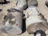 Pair of diesel/hydraulic saddle tanks