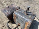 Pair of diesel/hydraulic saddle tanks