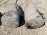 Pair of diesel/hydraulic saddle tanks