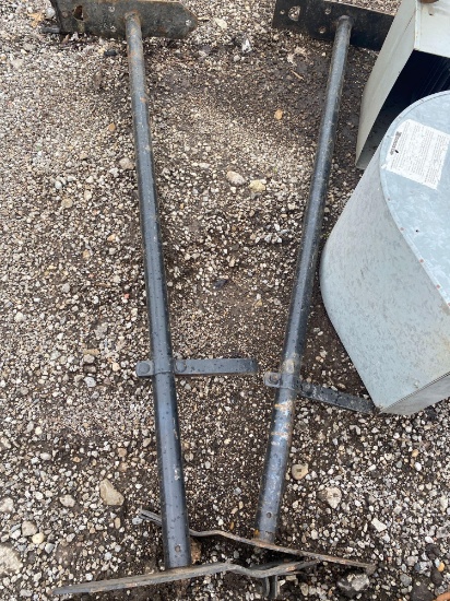 Pair of ladder racks for van