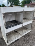 57in tall x 64in wide dog kennel