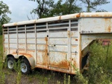 Circle D Co 14ft Gooseneck Horse Trailer