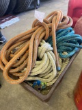 Assorted climbing rope