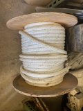 Spool of thick rope