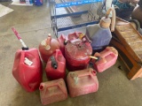 Large gas tank lot- 10 total