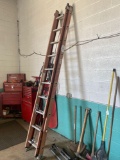 Werner Extension Ladder-Needs repair/inoperable