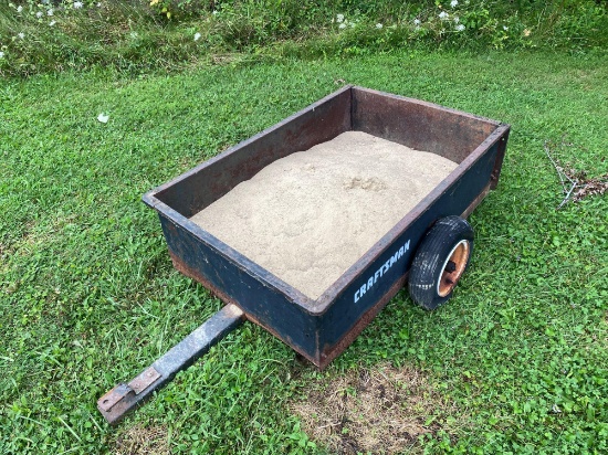 Craftsman Pull Behind Yard Trailer