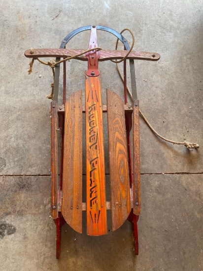 Vintage Rocket Plane Sled