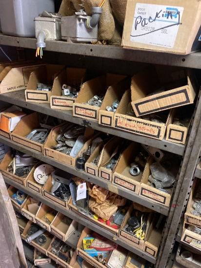 Shelf loads of Electrical Components-see pics.