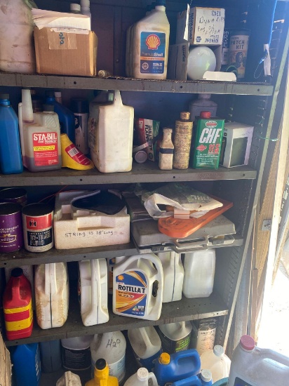 Shelf load of oil, filters and more-see pics