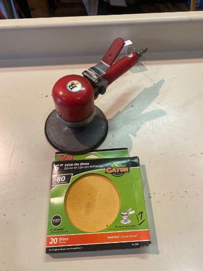 BP Co 6in Air Sander w/ Discs