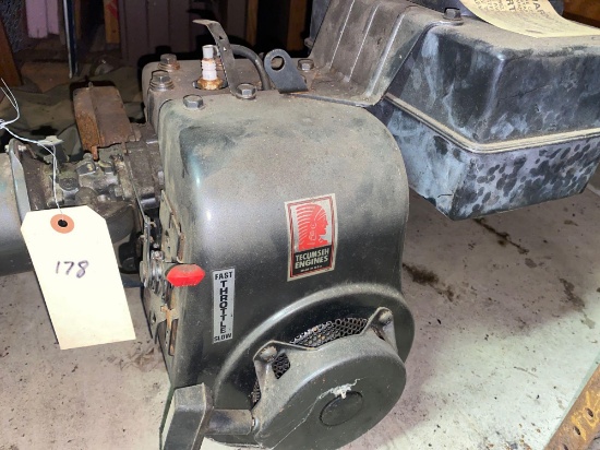 Small Tecumseh gas engine & electric motor