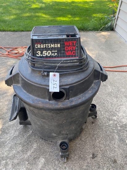 Craftsman 3 Hp wet/dry vac