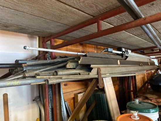 Lot of metal conduit
