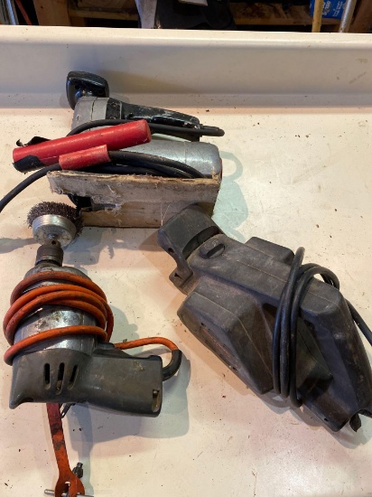 (3) assorted power tools