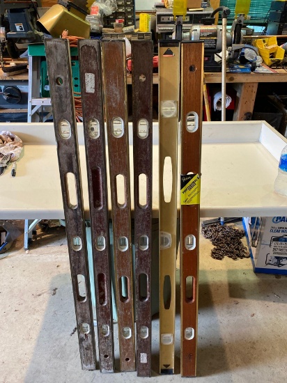 (6) assorted 4ft levels