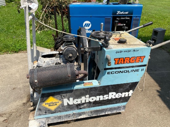 Target Econoline II 20in Walk Behind Concrete Saw