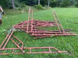 (10) Steel Scaffolding Uprights