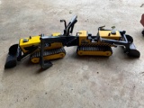 (2) Tonka Track Loaders