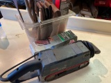 Bosch 1274DVS Belt Sander w/ Extra Belts