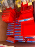 Large box of plastic hardware sorters