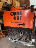 Core Cut CC3500 440v Walk Behind Concrete Saw