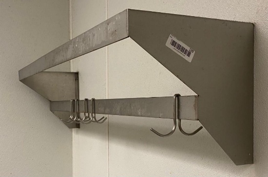 Stainless Steel Hanging Rack with Hooks