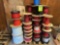 Spools and spools of electric wire