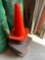 Stack of safety cones