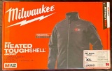 New In Box Milwaukee M12 Heated Tough Shell Jacket - Black