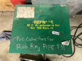 Greenlee PVC coated shoes (for 555 pipe bender) with metal box