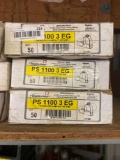 Three boxes of Power-Strut PS 1100 pipe clamps (3