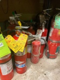 10 newer fire extinguishers