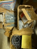 Huge Lot of J Bolts and Cable Hangers
