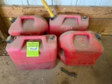 For plastic gas cans