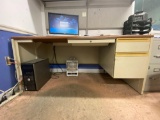 Metal Desk with Laminate Top