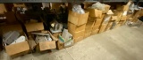 Shelf of Miscellaneous Electrical Parts and Accessories